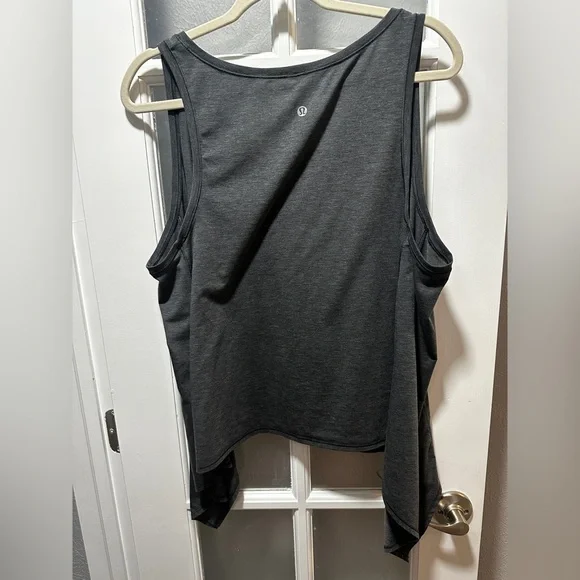 Lululemon Watch Me Flip Tank-Heathered Black - Picture 6 of 8